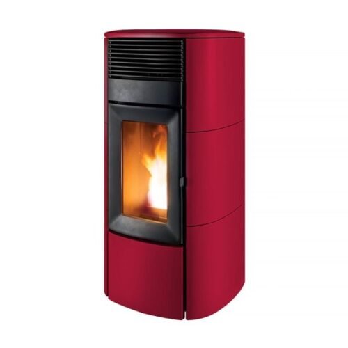 Pelletofen MCZ Club Comfort Air Matic 12 Core R – Ausführung: Keramik bordeaux