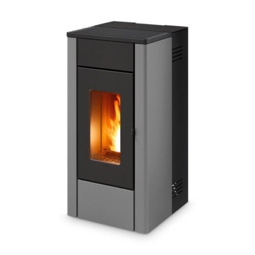 Pelletofen MCZ May Air 7 R 5S 6,2 kW – Ausführung: Silver metal_313