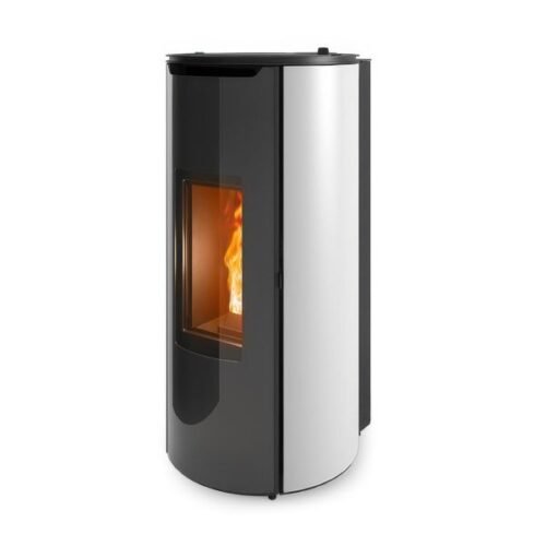 Pelletofen MCZ Mini Comfort Air 8 UPXUP 8,1 kW – Ausführung: 302 White metal